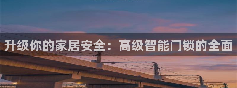 利记网官网网址：升级你的家居安全：高级智能门锁的全面