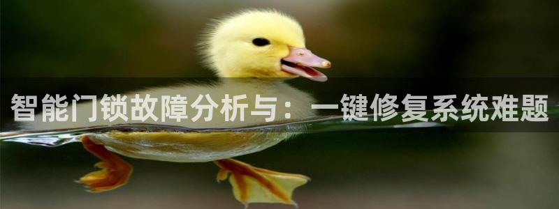利记体育官网：智能门锁故障分析与：一键修复系统难题