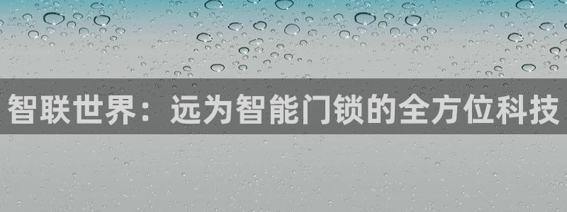 利记科技有限公司官网：智联世界：远为智能门锁的全方位科技