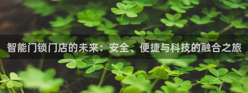 利记官网注册：智能门锁门店的未来：安全、便捷与科技的融合之旅