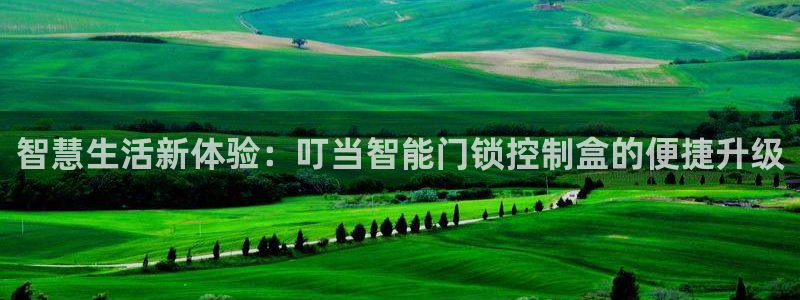 利记彩票官网wx678 com：智慧生活新体验：叮当智能门锁