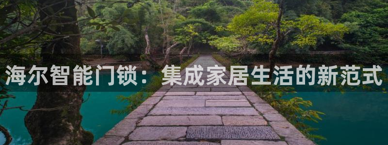 利记坊官网登录：海尔智能门锁：集成家居生活的新范式