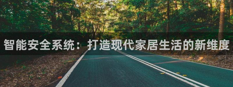利记科技有限公司官网：智能安全系统：打造现代家居生活的新维度