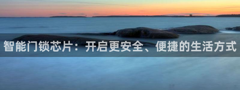 利记彩票官网wx678 com：智能门锁芯片：开启更安全、便