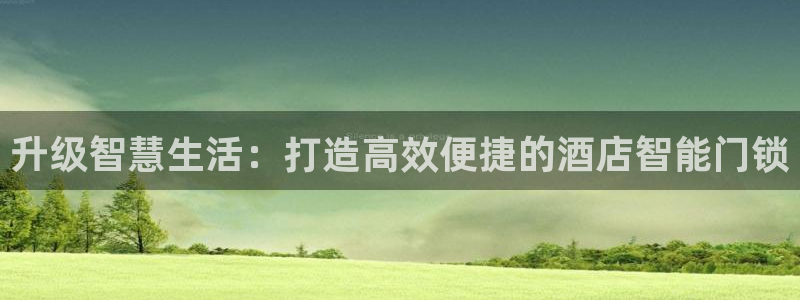 香港利记集团官网旗舰店：升级智慧生活：打造高效便捷的酒店智能