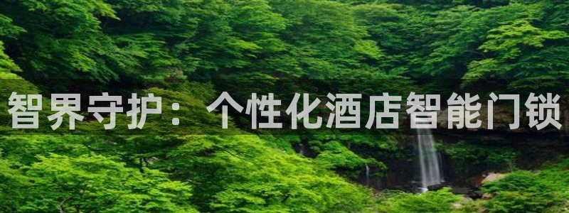 利记国际官网：智界守护：个性化酒店智能门锁