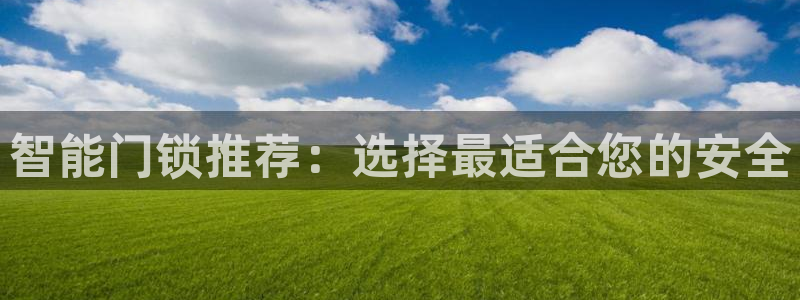 利记亚洲官网：智能门锁推荐：选择最适合您的安全