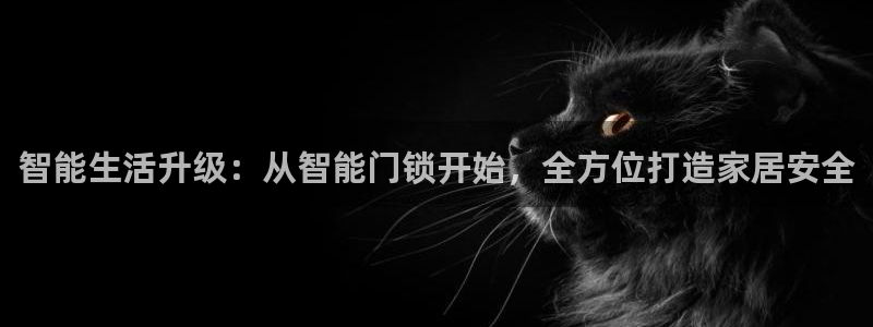 利记 官网：智能生活升级：从智能门锁开始，全方位打造家居安全