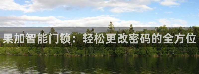 利记官网a：果加智能门锁：轻松更改密码的全方位